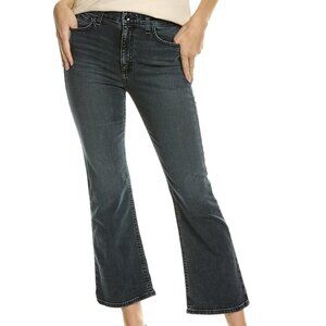 RAG & BONE NINA HIGH-RISE ANKLE FLARE JEANS STRETCH DENIM GRAVITY WASH sz 26